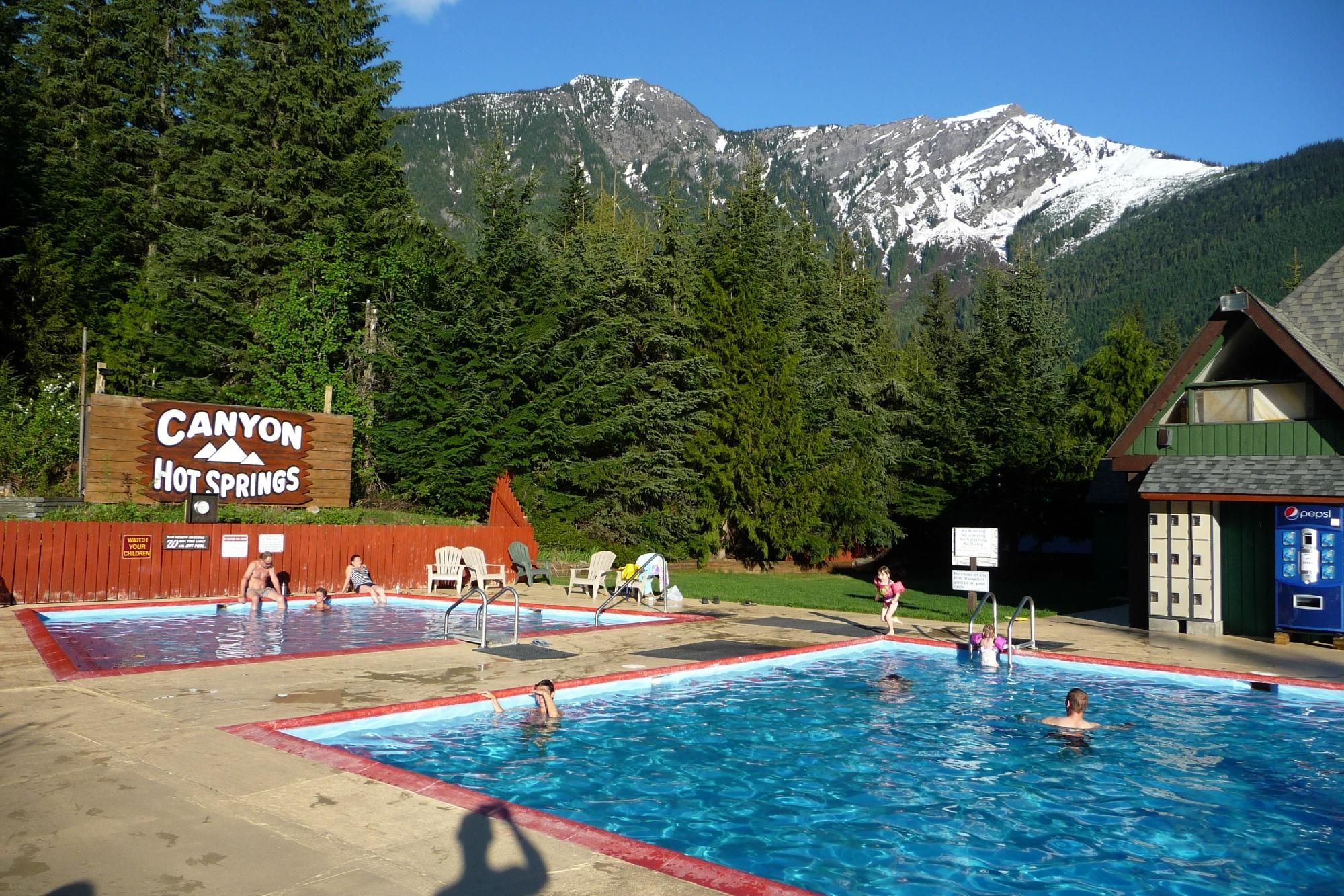 Canyon Hot Springs in British Columbia